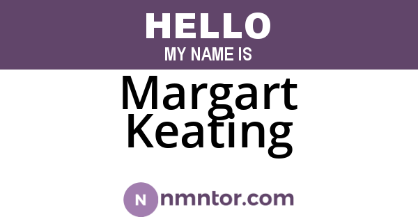 Margart Keating