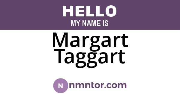Margart Taggart