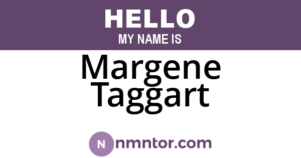 Margene Taggart