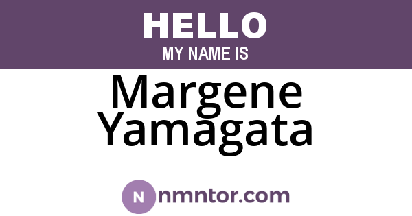 Margene Yamagata