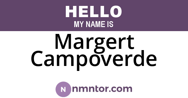 Margert Campoverde