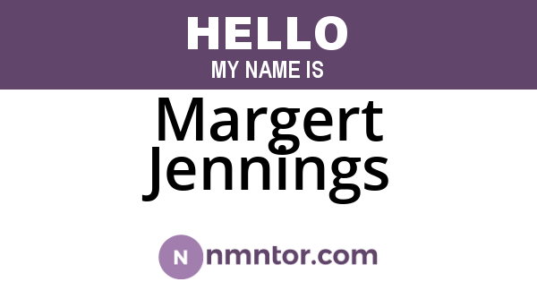 Margert Jennings