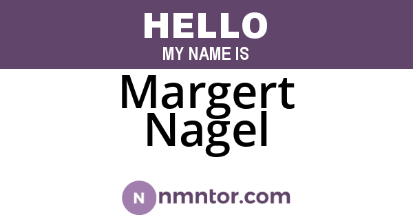 Margert Nagel