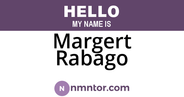 Margert Rabago