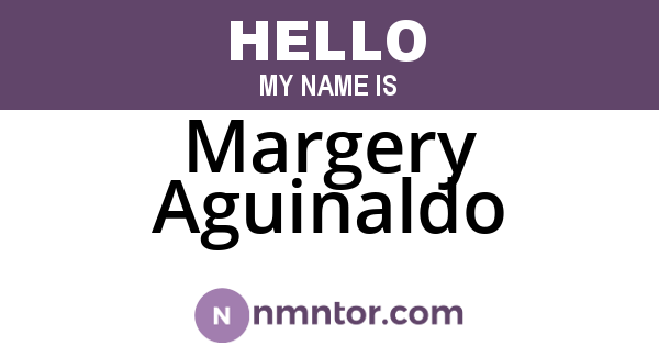 Margery Aguinaldo