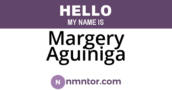 Margery Aguiniga