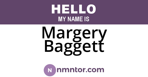 Margery Baggett