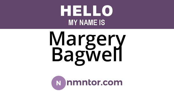 Margery Bagwell