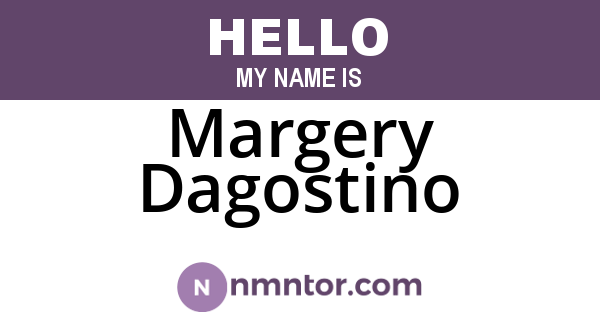 Margery Dagostino