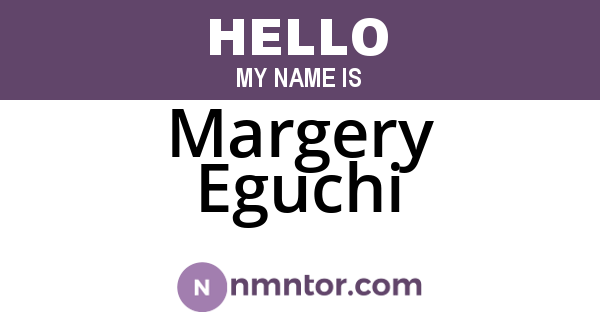 Margery Eguchi