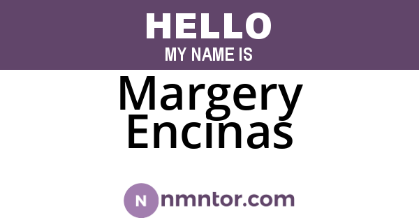Margery Encinas