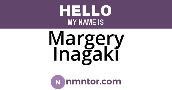 Margery Inagaki