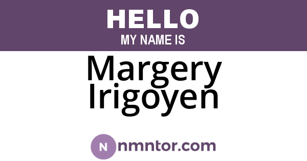 Margery Irigoyen