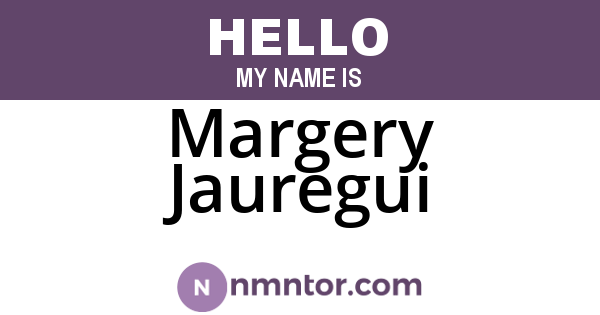 Margery Jauregui