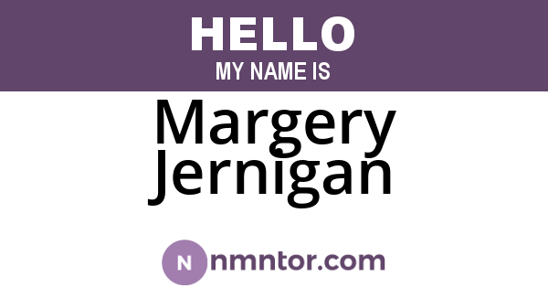 Margery Jernigan