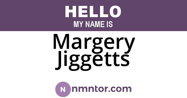 Margery Jiggetts