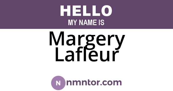 Margery Lafleur