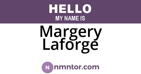 Margery Laforge