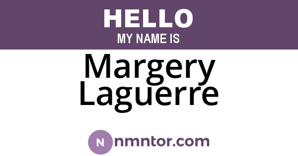 Margery Laguerre