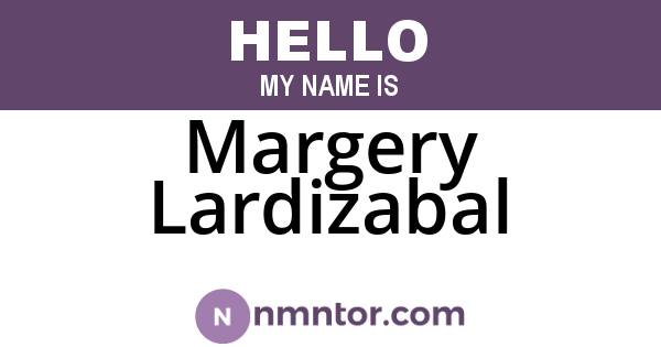 Margery Lardizabal