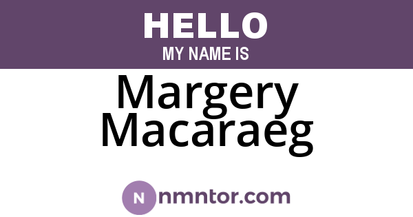 Margery Macaraeg