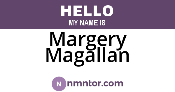 Margery Magallan