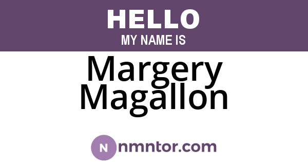 Margery Magallon