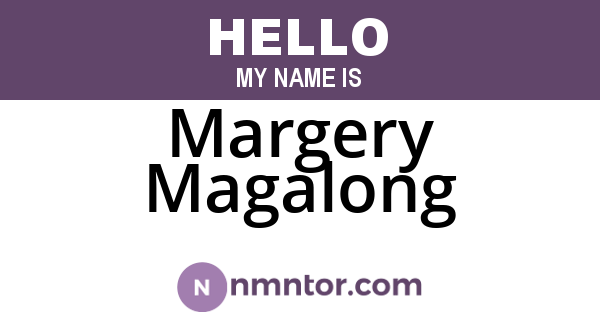 Margery Magalong