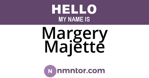 Margery Majette
