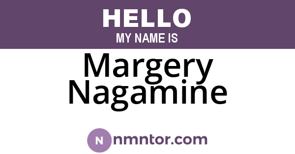 Margery Nagamine