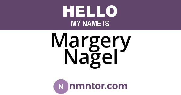Margery Nagel