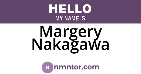 Margery Nakagawa