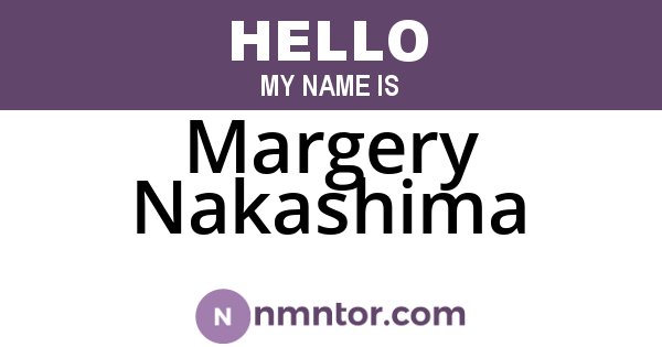 Margery Nakashima