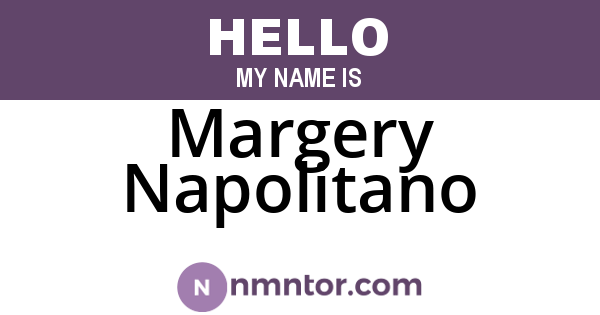 Margery Napolitano