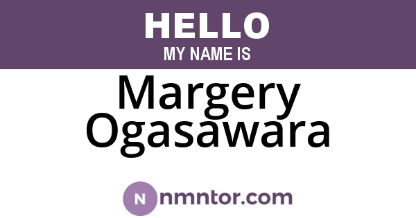 Margery Ogasawara