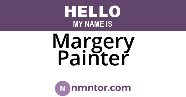 Margery Painter