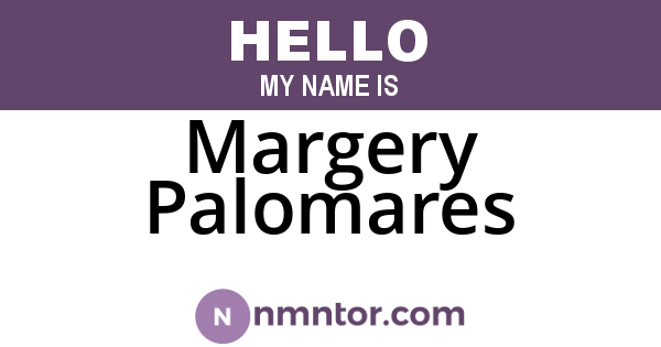 Margery Palomares