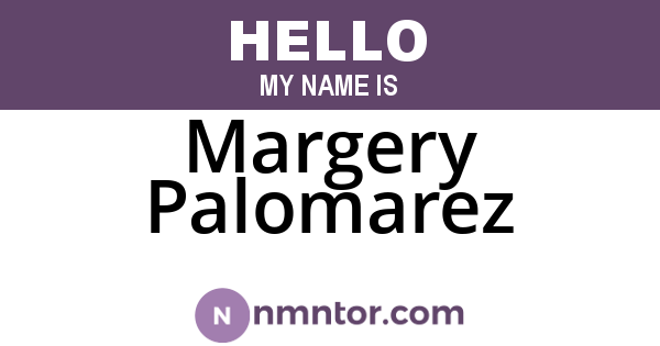 Margery Palomarez
