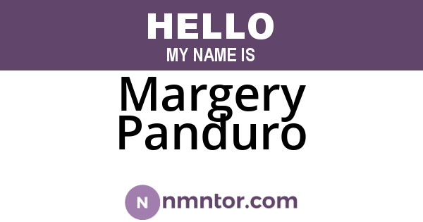 Margery Panduro