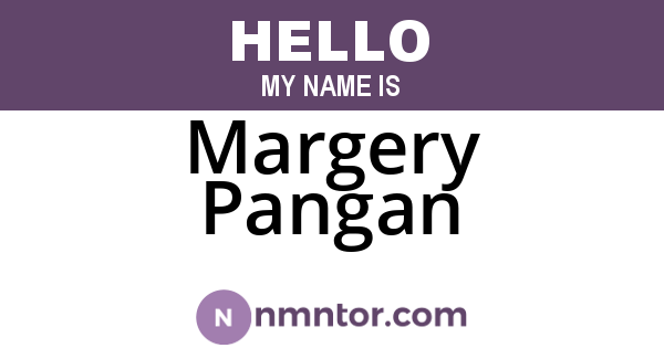 Margery Pangan
