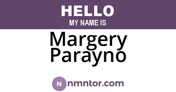 Margery Parayno
