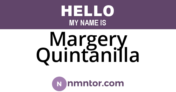 Margery Quintanilla