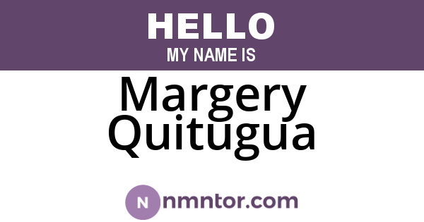 Margery Quitugua