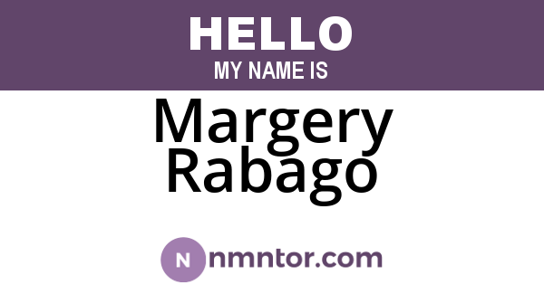 Margery Rabago