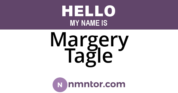 Margery Tagle