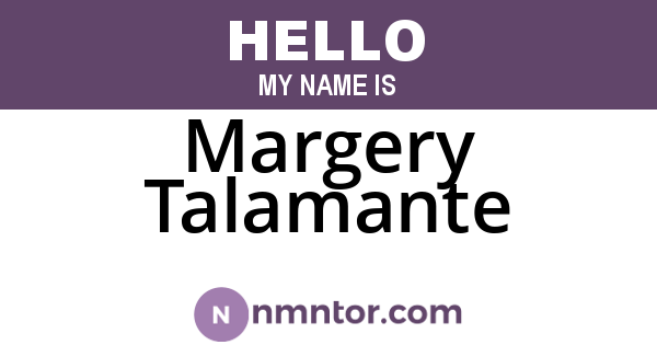 Margery Talamante