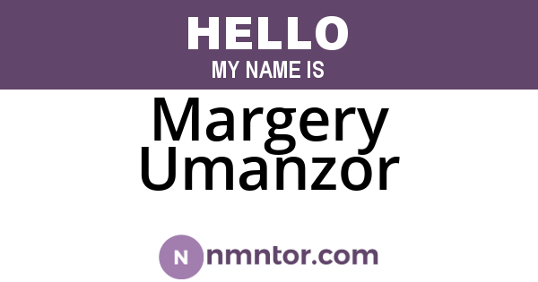 Margery Umanzor