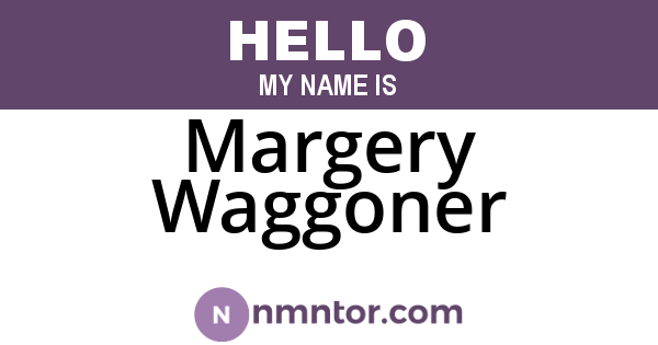 Margery Waggoner