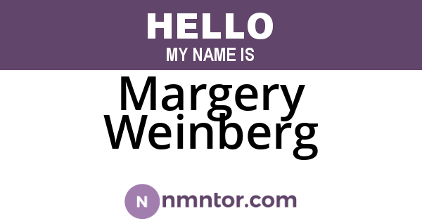 Margery Weinberg