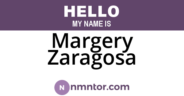 Margery Zaragosa